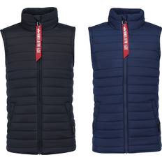 Nylon Vesten Alpha Industries Bodywarmer - Navy/Rood/Zwart/Wit