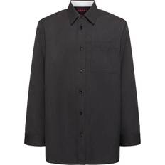 Gucci Shirts Gucci Gg Wool Shirt Dark Grey (46 52)