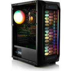 Stormforce Desktop Computers Stormforce Onyx AMD Ryzen 5 5500 16GB 1TB RTX 3050 No OS Gaming Desktop - Black