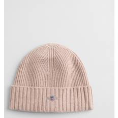 Gant Uld Hovedbeklædning Gant Unisex Shield Wool Beanie - Beige
