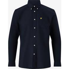 Lyle & Scott Tøj Lyle & Scott Skjorte Plain Oxford Shirt Blå