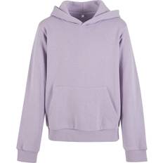 Lila Hoodies Urban Classics Kids UC Girls Light Terry Oversized Hoodie - Light Purple