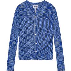 Molo Trøjer Molo Genie Cardigan Blue Mouliné 98 104 cm - Blue