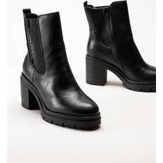 S.Oliver Kängor & Boots s.Oliver S.Oliver Svarta platåboots med resår Black