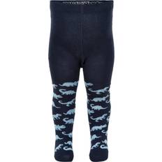 18-24M Strømpebukser Minymo Strømpebukser Navy m. Dinosaurer 104/110 Strømpebukser