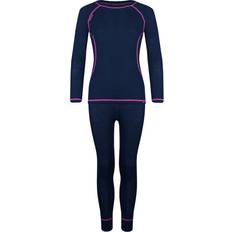 Base Layer Set Trollkids Merino Base Layer Set Blau Junge