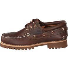 Timberland Herren Loafers Timberland Authentic Boat Shoe for Men in Brown, Man, Brown