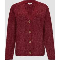 Rood Vesten s.Oliver Strickjacke rot