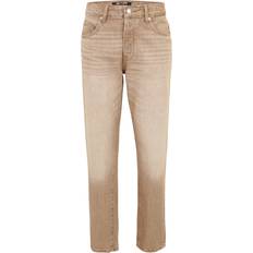 Only & Sons Edge Mid Waist Straight Fit Jeans - Beige