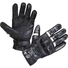 Modeka Valyant Motorcycle Gloves - Black White