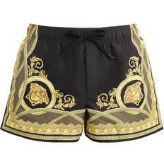 Multicolored Swimwear Versace Barocco Print Swim Shorts