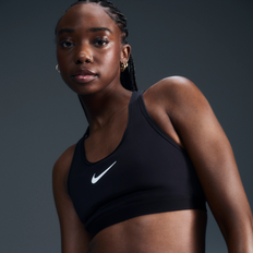 Nike Dri-FIT Swoosh High Support Bra - Sort