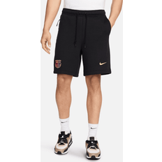 Nike FC Barcelona Tech Fleece Shorts, Black