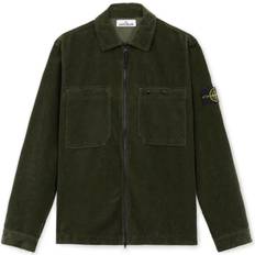 Stone Island Men's Corduroy Overshirt - Musk