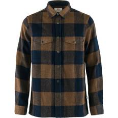 Fjällräven Canada Shirt - Men's - Chestnut/Dark Navy