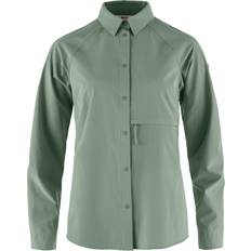 Fjällräven Womens Abisko Trekking Shirt - Patina Green