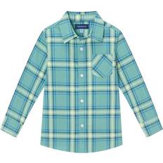 Green Shirts Children's Clothing Andy & Evan Kids Plaid Buttondown Shirt, (Green, 3Y) Maisonette