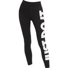 Polyester - Woman Tights Nike Essential Women's High-Waisted Graphic Leggings - Black/White