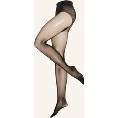 Collant Wolford Black Tummy Control Top Tights 7005 Black