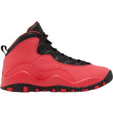 Jordan Orange Sport Shoes Jordan Air 10 Retro GG - Fusion Red