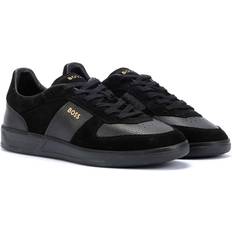 BOSS Brandon Suede/Leather Men's Black Trainers