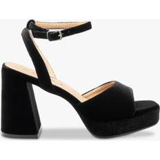 Ravel Surina Velvet Platform Heeled Sandals