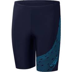 Trajes de baño Speedo Jammer para niños Eco Medley Logo - Bleu