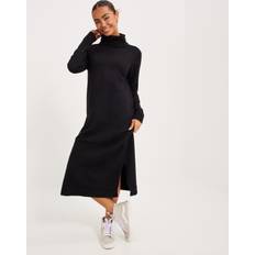 Élasthanne/Lycra/Spandex Robes Pieces Robe Midi en Maille Juliana - Noir