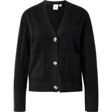 Y.A.S Dame Trøjer Y.A.S Yasemilie Strikket Cardigan Sort