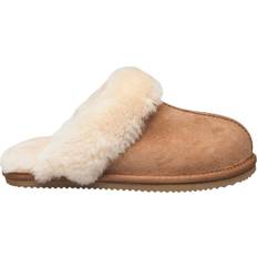 Hjemmesko Rosemunde Rhsydney Shearling Reversed Slippers Almond Kvinde Almond Hjemmesko hos Magasin