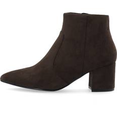 Bianco Ankelstøvletter Bianco Biadevived Ankle Boot Faux Suede - Brown