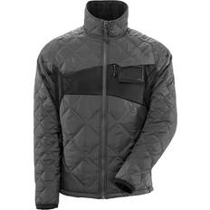 Brown Work Jackets Mascot Water-repellent Thermal Jacket - Dark Anthracite/Black