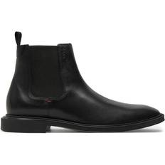 Homme - Rouge Bottes Chelsea HUGO Bottines Chelsea Gryff 50529072 - Noir