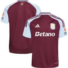 Soccer Uniform Sets Adidas Aston Villa Home Shirt 2024-25