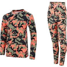 Orange Base Layer Children's Clothing Dare 2b Girls Pow II Baselayer Set Years Waist 70cm, Chest 83-85cm