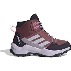 Kinderenschoenen Terrex AX4R Mid RAIN RDY Hiking Schoenen - Burgundy/Silver Dawn/Pink Fusion