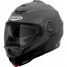 Man Motorhelmen Caberg Droid, opklapbare helm kleur: mat zwart maat: