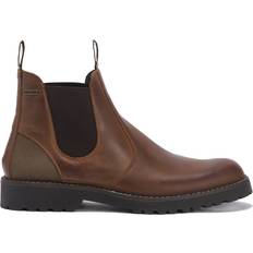 Men - Natural Chelsea Boots Barbour Men's Patton Chelsea Boot Teak