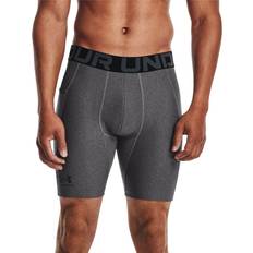 NBA Pants & Shorts Under Armour HeatGear Compression Shorts for Men Carbon Heather/Black