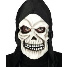 Unisexe Masques pour la Tête Fiestas Guirca Adults halloween fancy dress hooded skeleton face mask skull mask fg