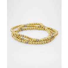 Baublebar Alternating Pave Pisa Bracelet Set Of in Metallic Gold