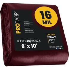 Garden & Outdoor Environment Protarp 24 ft. x 50 ft. 16 Mil Heavy Duty Polyethylene Tarp 8' x 10'