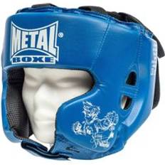 Protezioni per Arti Marziali Casco da boxe pu bambino Metal Boxe Bleu