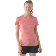 Smartwool T-Shirts Smartwool Merino Short Sleeve Tee - Pink/Orange Wash