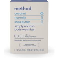Method Bar Soaps Method Bar Soap Simply Nourish 2 Bars 5oz