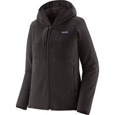 Patagonia Women's R2 Crossstrata Hoody Softshelljakke sort