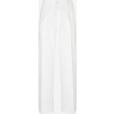 Guld Undertøj Off-White Uld Glitter Rhinestone Top Med Udskæringer - Hvid
