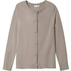 110/116 Trøjer Børnetøj Name It Langærmet Strikket Cardigan