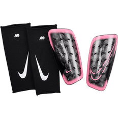 Rød Benbeskyttere Nike Mercurial FlyLite Superlock Fußball-Schienbeinschoner Pink