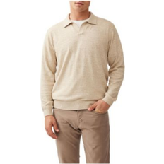 Men - Natural Sweaters RODD & GUNN Men's Fortrose Lightweight Cotton Sweater Natural (XXXLarge)